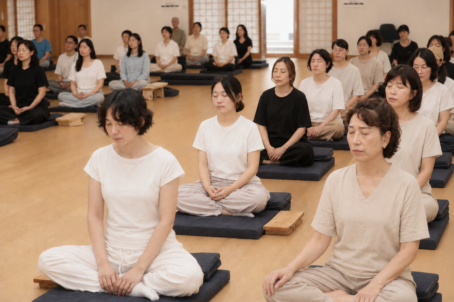 명상지도사 1급 수행 이미지